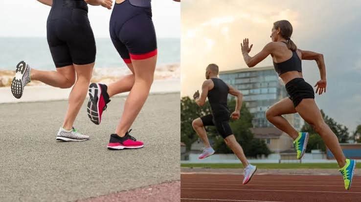 दौड़ने (Running) और टहलने (Walking) के जूतों में क्या अंतर होता है?