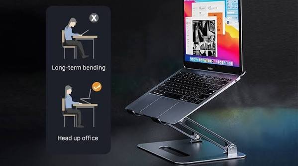लैपटॉप स्टैंड (Laptop Stand) के उपयोग से सर्वाइकल दर्द में कमी