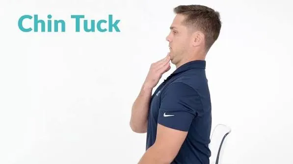 वीडियो ट्यूटोरियल: सर्वाइकल दर्द के लिए पोश्चर करेक्शन और चिन-टक (Chin Tuck)