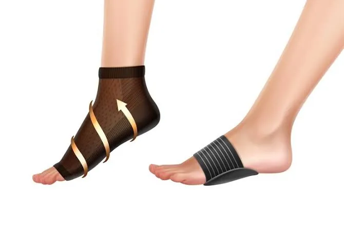 टखने की मोच (Ankle Sprain) से बचने के लिए एंकल सपोर्ट वाले जूतों का चुनाव