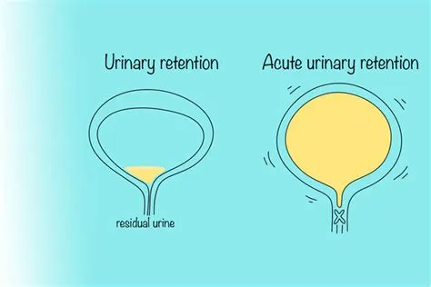 मूत्र प्रतिधारण (Urinary Retention - पेशाब रुक जाना)