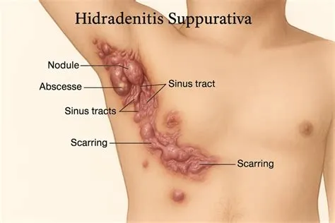 हिड्राडेनाइटिस सुप्पुरतिवा (Hidradenitis Suppurativa - पसीने की ग्रंथियों का रोग)