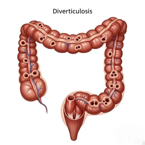डायवर्टीकुलोसिस (Diverticulosis - आंतों में छोटी थैलियां बनना)
