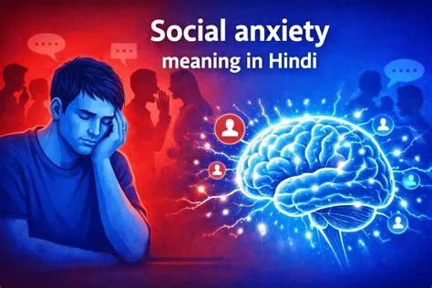 सोशल एंग्जायटी डिसऑर्डर (Social Anxiety Disorder - सामाजिक चिंता)