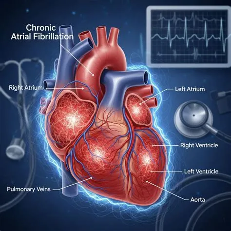 एट्रियल फाइब्रिलेशन (Atrial Fibrillation / A-Fib - दिल की धड़कन का अनियमित होना)