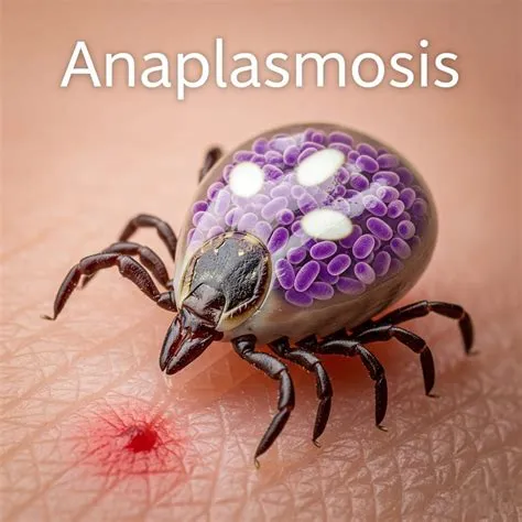 एनाप्लाज्मोसिस (Anaplasmosis - टिक्स से फैलने वाला बैक्टीरियल रोग)
