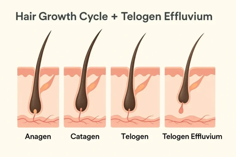टेलोजेन एफ्लुवियम (Telogen Effluvium)