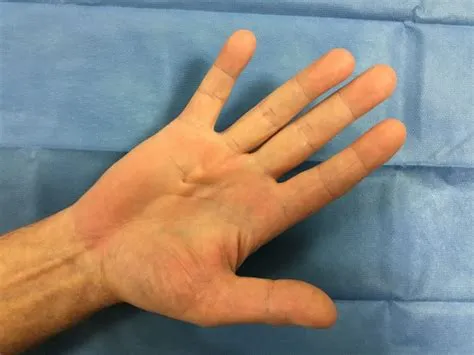 ड्यूप्यूट्रेंस कॉन्ट्रैक्चर (Dupuytrens Contracture - उंगलियों का मुड़ जाना)
