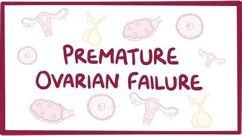 प्रीमैच्योर ओवेरियन फेल्योर (Premature Ovarian Failure - समय से पहले अंडाशय का काम बंद करना)