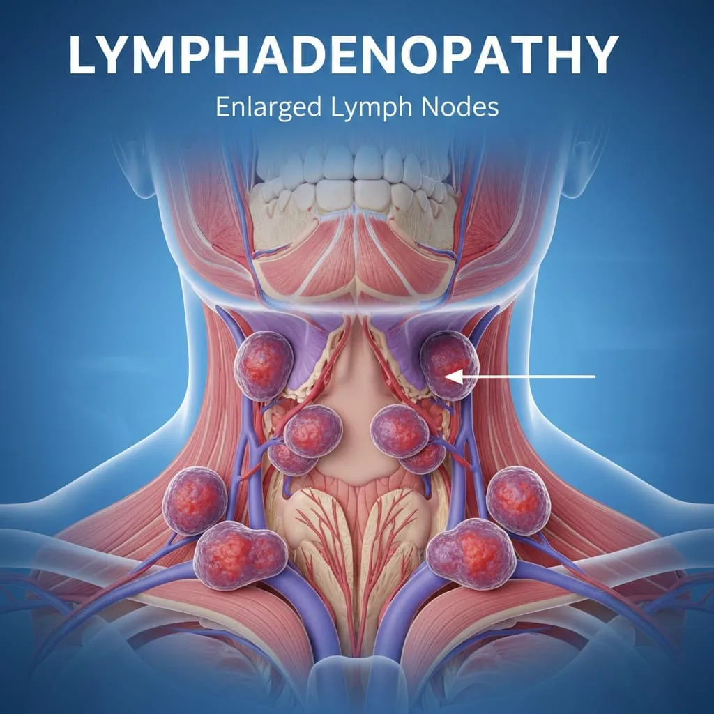लिम्फैडेनोपैथी (Lymphadenopathy - लिम्फ नोड्स की सूजन)