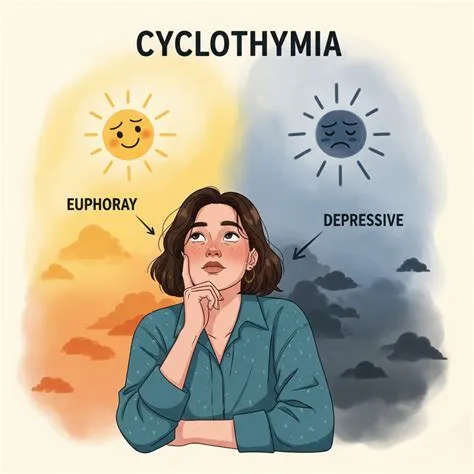 साइक्लोथाइमिया (Cyclothymia - मूड स्विंग्स का विकार)