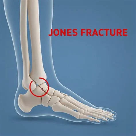 जोन्स फ्रैक्चर (Jones Fracture - पैर के बाहरी हिस्से की हड्डी टूटना)