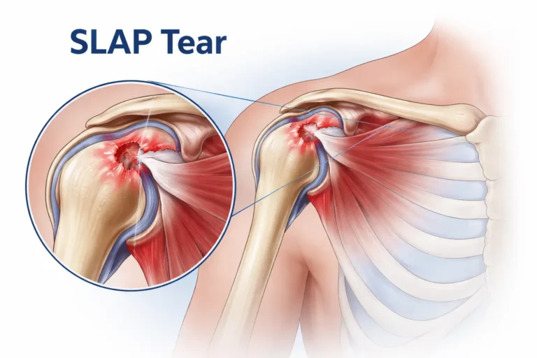 स्लैप टियर (SLAP Tear - कंधे के कार्टिलेज की चोट)